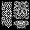 Woodware Craft Collection Woodware Mandala Fragments 6 in x 6 in Stencil